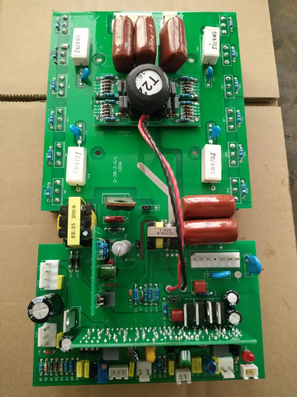 Placa superior Zx7-200,250, 12 tubos Mos, soldador, placa de circuito, inversor