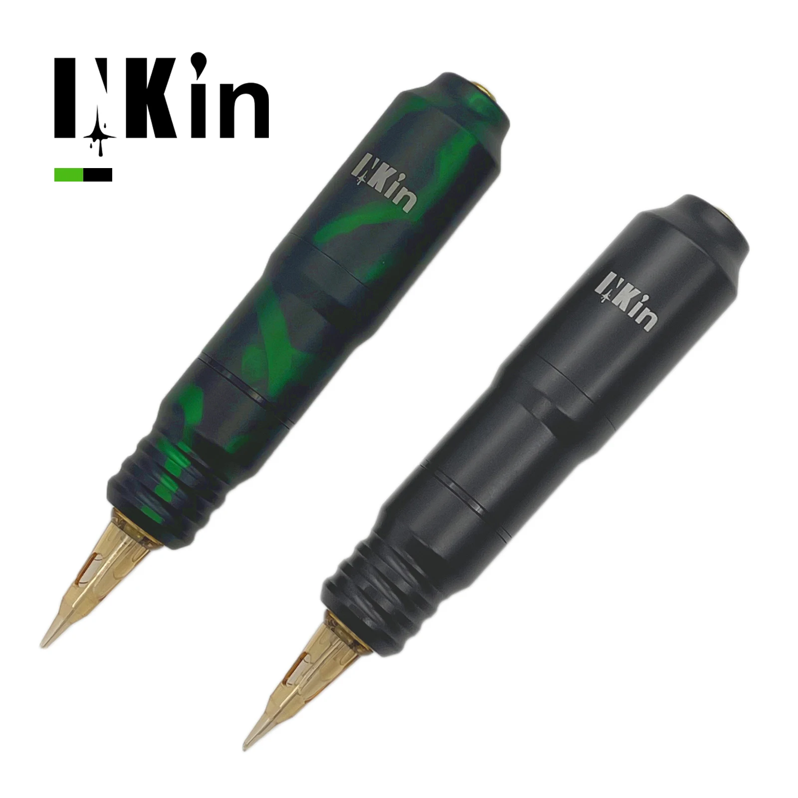 

INKIN Fato Rotary Cartridge Tattoo Pen Machine Japan Coreless Motor for Permanent Makeup Eyebrow Needles Black & Camo Color