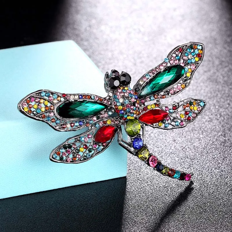 zlxgirl Big size Rhinestone Peacock Brooch jewelry of wedding bridal bijoux Women\'s Pin Brooch fashion scarf pins hats accessory
