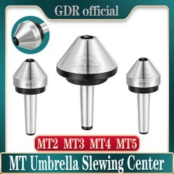 Morse Tapper Cone Cabeça Centro Guarda-chuva-Tipo centro rotativo, dedal vivo de alta precisão, MTB, MT2, MT3, MT4, MT5, MT5