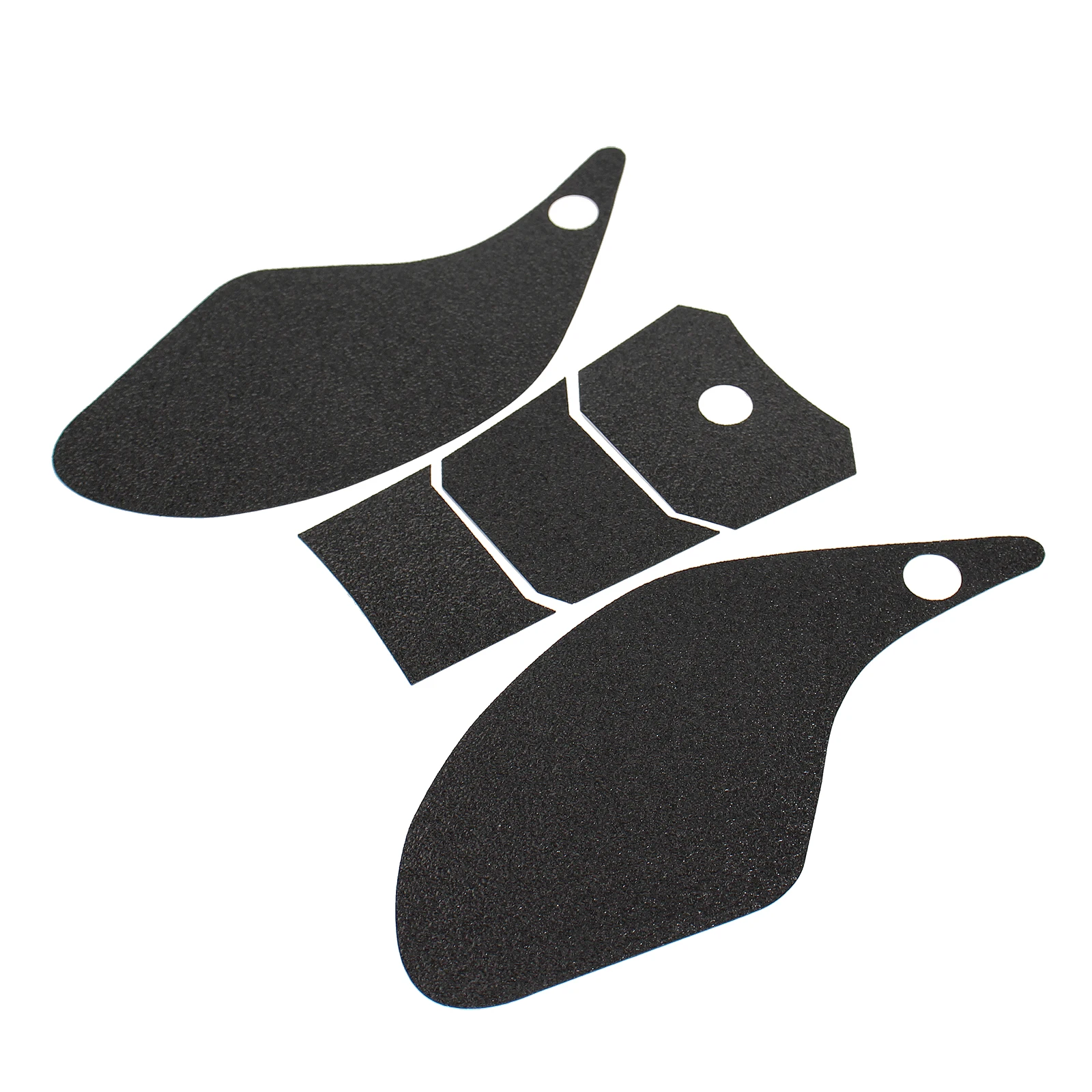 Fuel Tank Protector Stickers Anti-Slip Sticker Corrosion Resistance For KAWASAKI NINJA 300 2013-2021 Motorcycle Black Rubber