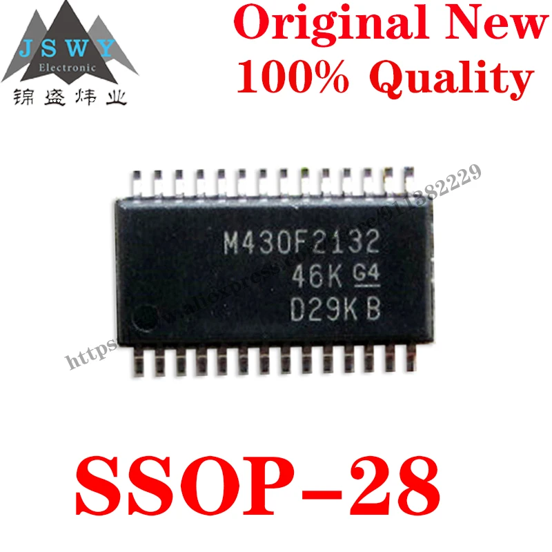 

10~100PCS MSP430F2132IPW TSSOP28 M430F213 Semiconductor 16-bit Microcontroller-MCU IC Chip with for module arduino Free Shipping