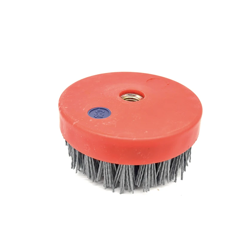 110MM  Circle Cleaning Brush Round Antique Brush For Marble Granite Polishing