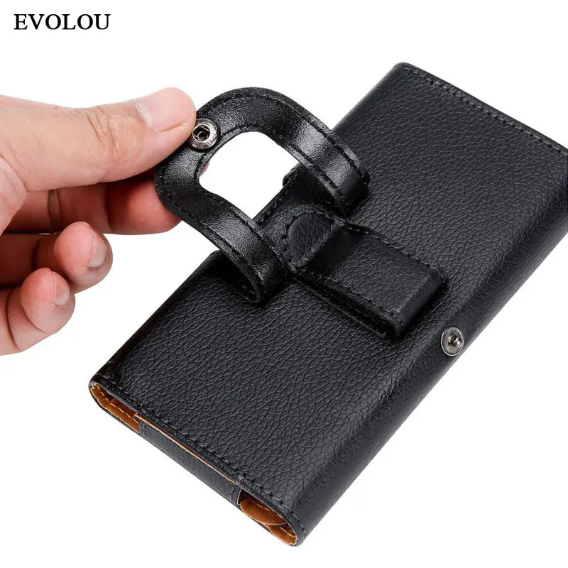 Leather phone belt case for Samsung A51 S20 A71 A81 A91 S10Plus A21 A31 M31 M21 Belt Clip Waist Bag Magnetic Vertical Phone Case