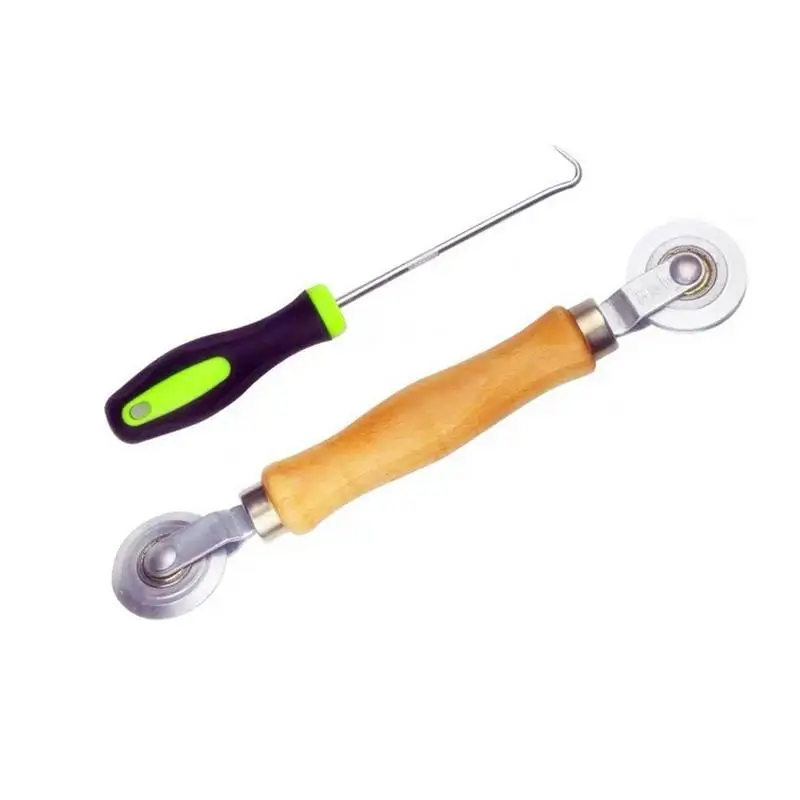 20cm Rubber Gauze Wheel Window Install Tool Screen Door Window Installation Hand Roller Rolling Tool Dia 3.5cm
