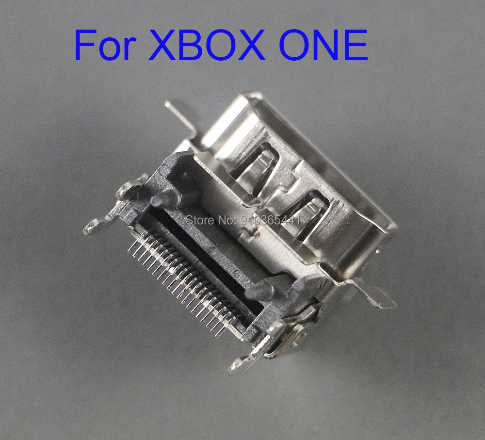 1PC/lot Replacement HDMI-compatible Port Socket Jack Plug Connector For Microsoft XBOX One S Slim Game Console Parts