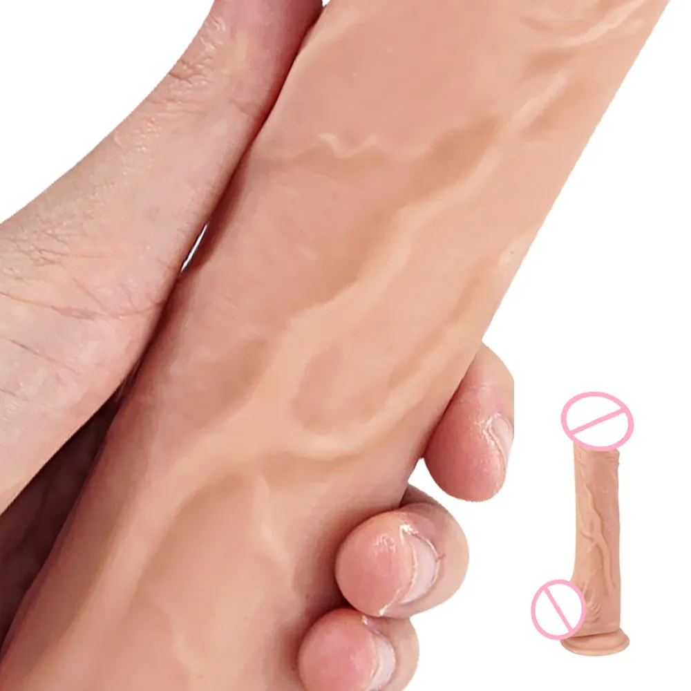 Realistic Dildo With Ball Sex Toy for Women Penis with Strong Suction Cup  Vagina G-spot Anal Plug Massager Clitoris Stimulator