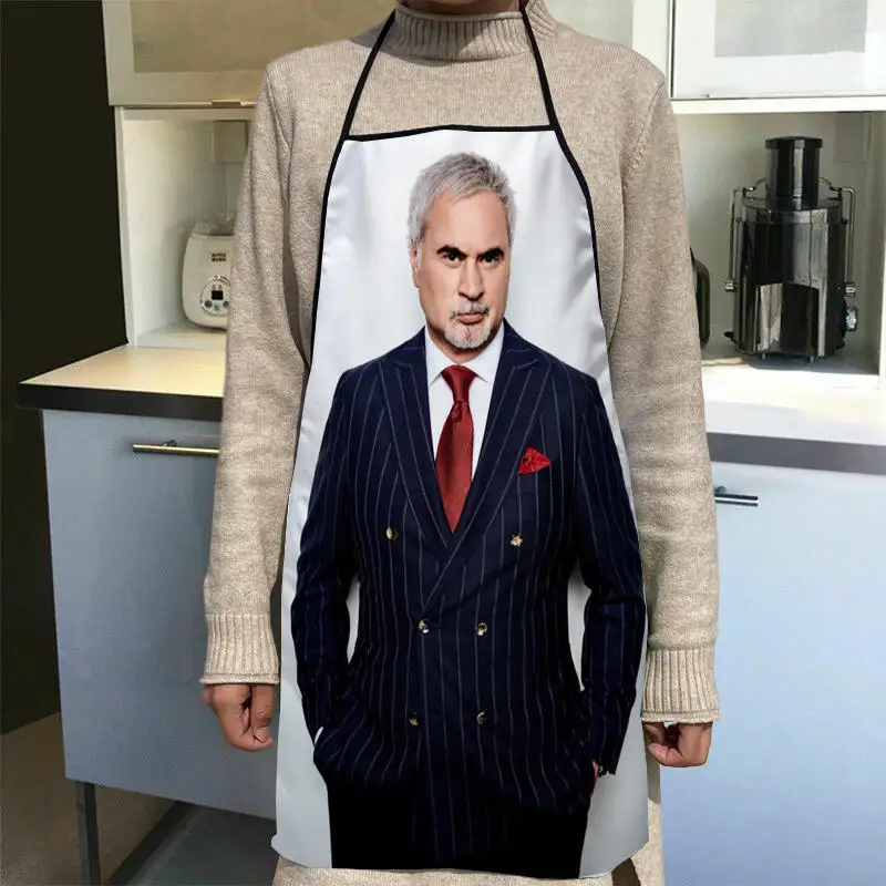 Nice Valeriy Meladze Apron Home Coffee Shop Cleaning Aprons Anti-Dirty Kitchen Accessories For Men Women 50x75cm,68x95cm 0603