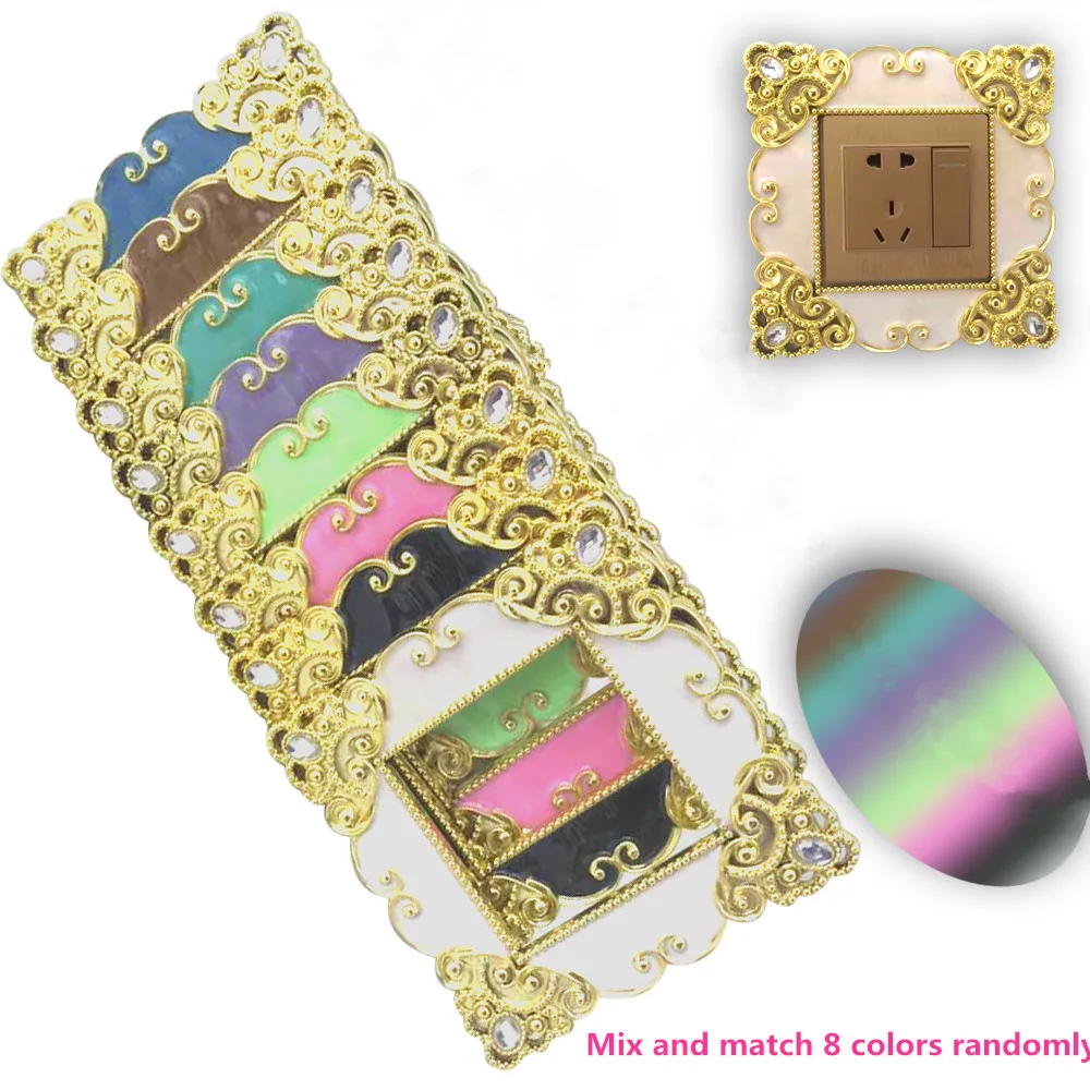 

2020 fashion living room children's room switch protective cover creative wall stickers switch decorative stickers