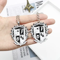 Fantasy American Drama Umbrella Academy Necklace The Umbrella Academy Badge Pendant Necklace Bead Chain Women Men Jewelry Gift