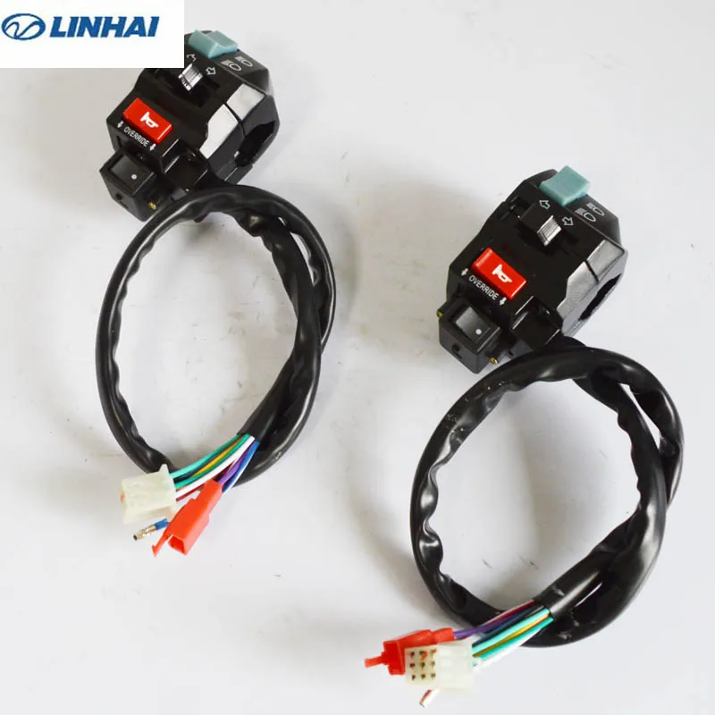 linhai 250cc 260cc 300cc 400cc atv left right switch 2wd 4wd turning light quad accessories  free shipping