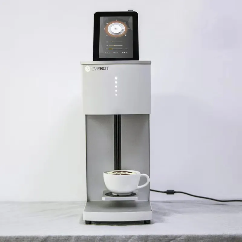 ミニ自動コーヒープリンター2020,ビール,ラテ,食品,コーヒー印刷機,wifi,セルフィー