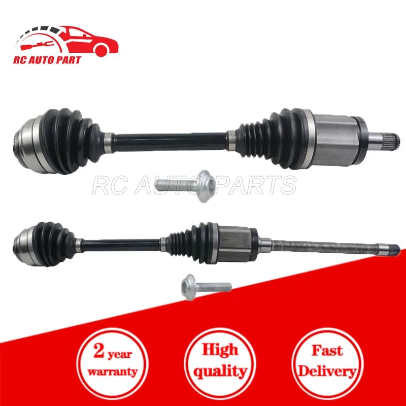 C8 زوج اليسار اليمين الجبهة CV المشتركة محرك رمح الناتج رمح لسيارات BMW X3 F25 X4 F26 20d 28d 30d 35d xDrive 31607619657 31607619658