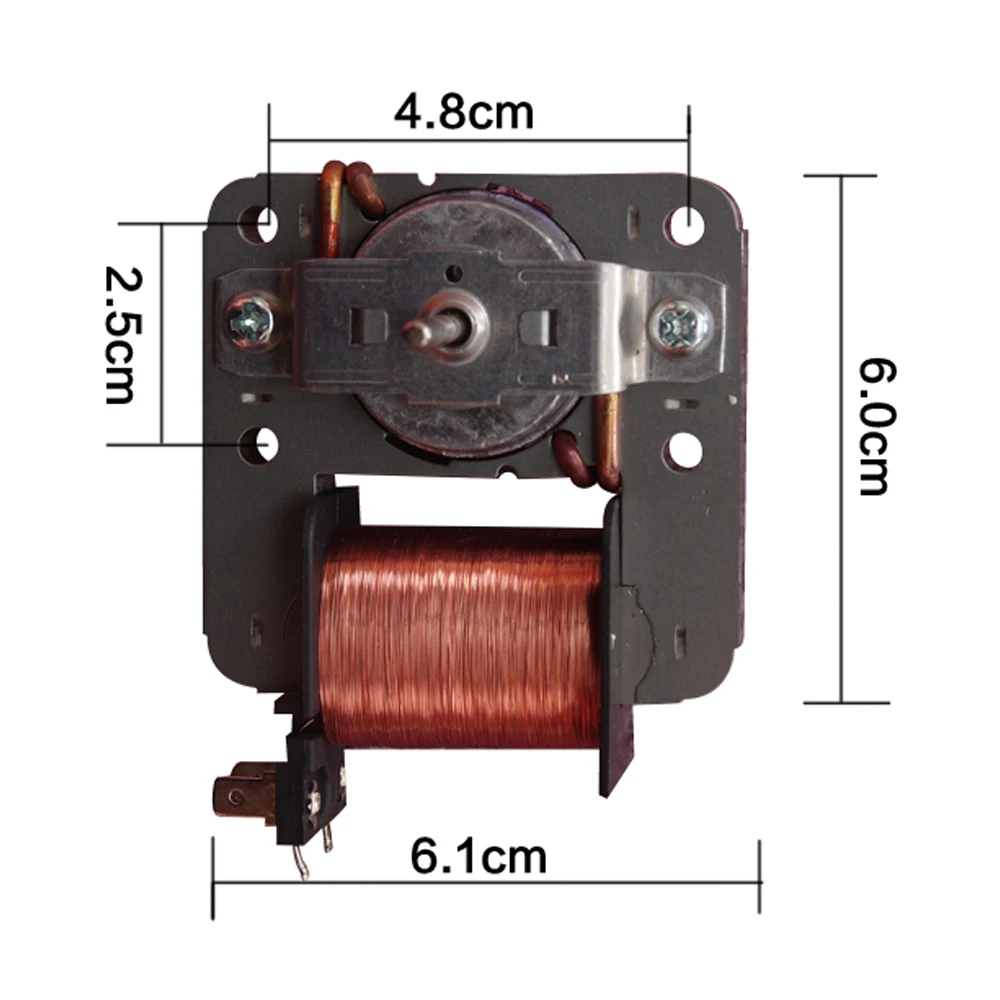 เตาอบไมโครเวฟพัดลมทำความเย็น MDT-10CEF 2Pin 220V 18W แบบสากล