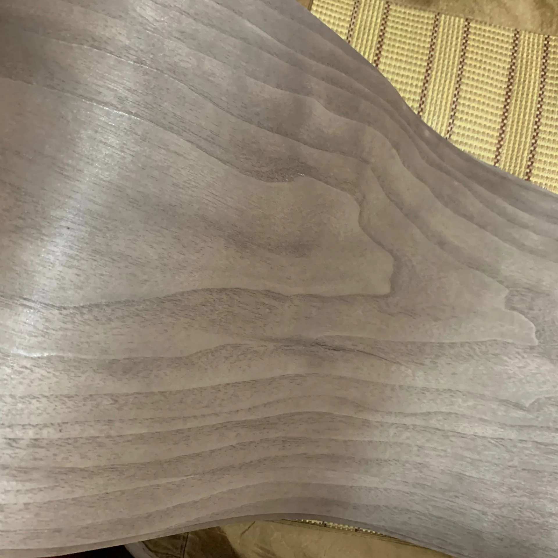 Custom Natural Genuine Black Walnut Wood Veneer for Furniture Stereo 0.2mm to 0.5mm C/C