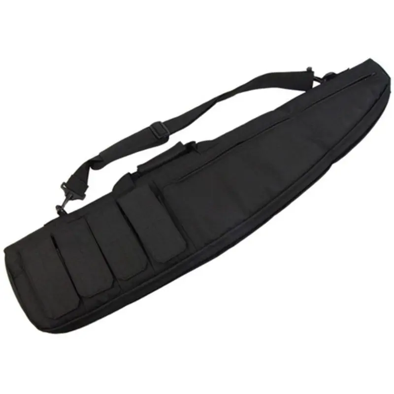 70cm/98cm/118cm Heavy Duty Rifle Case Gun Carry Shoulder Bag Tactical Gun Bag For Wargame Molle Bag Hunting Accessories