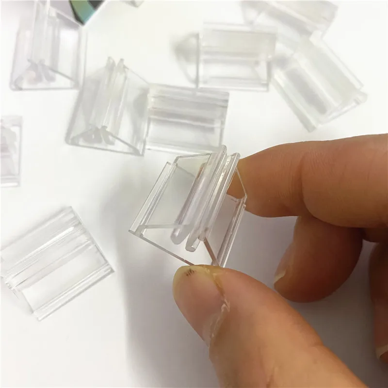 10/20/50 Pieces Plastic Cards Stand Unique Transparent Fixed Props for 1-1.5mm Paper Board Games Cards