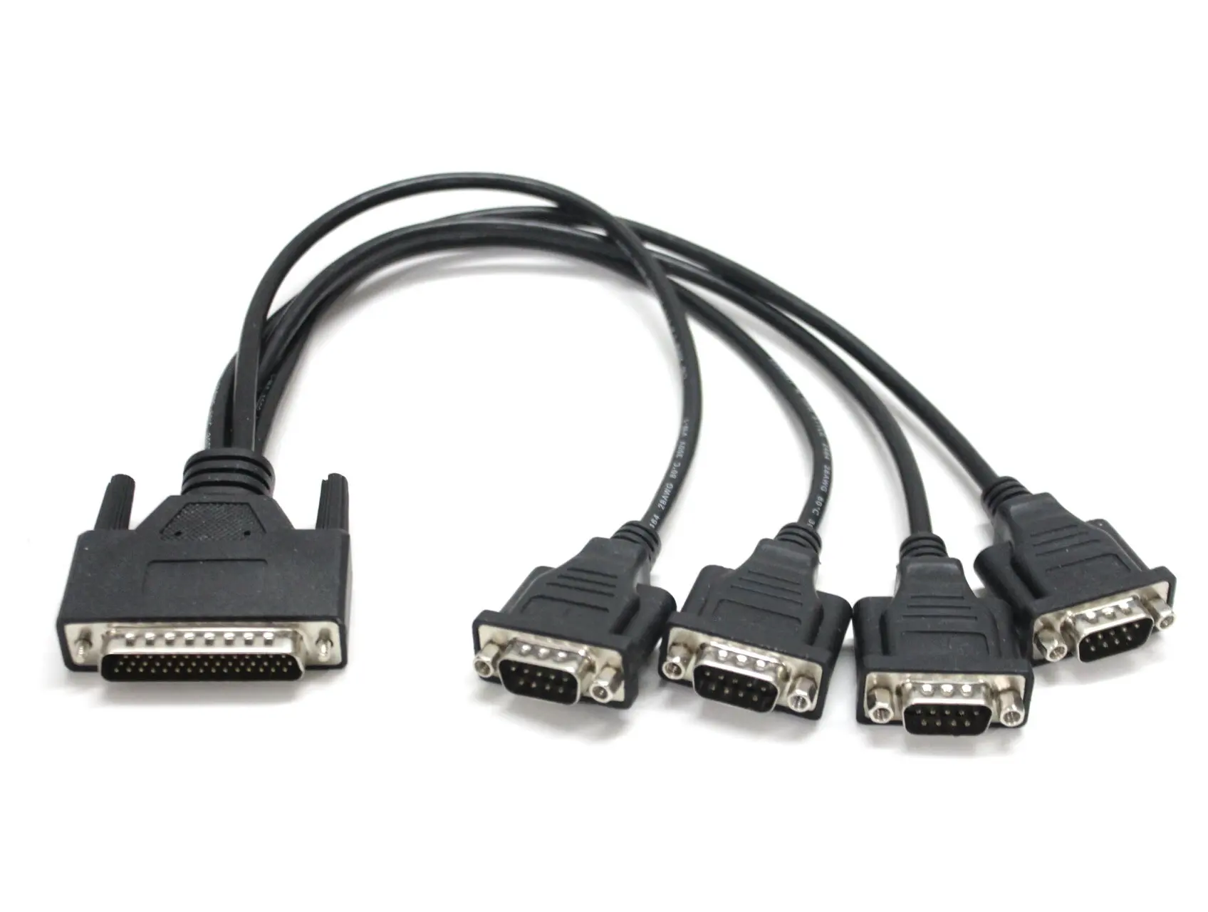 Sunix 4056P Serial card one-to-four lines breakout cable 4-Port Serial RS-232 Adapter