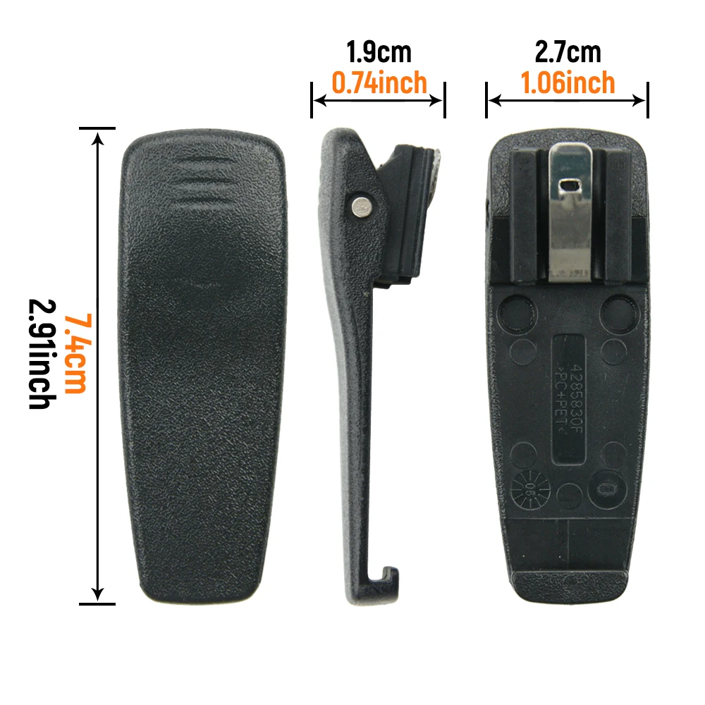 Belt Clip for Motorola Radio Battery HLN8255 HLN8240 HLN9775  NNTN4496 NNTN4496AR NNTN4497 NTN4497BR NTN4497CR NNTN4851