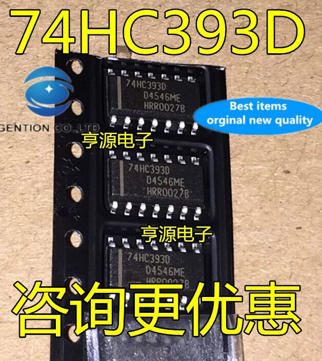 10Pcs 74HC393D 74HC393 Sop-14 In Voorraad 100% Nieuwe En Originele