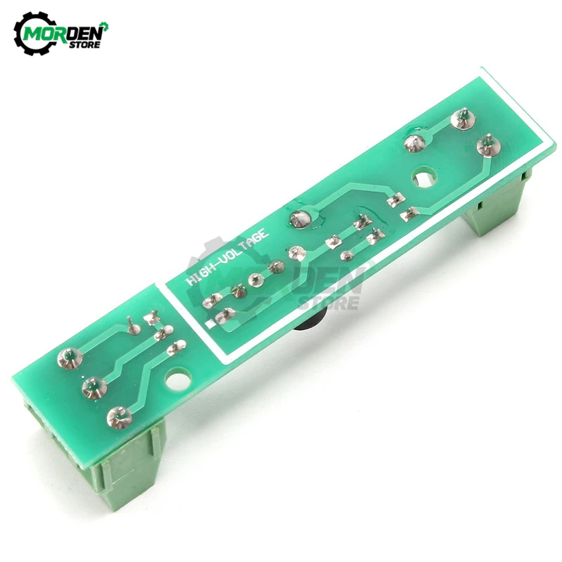 220V 1 Channel PLC Optocoupler Isolation Module Isolated Board with Din Rail Holder PLC Processors TTL level Output 3-5V