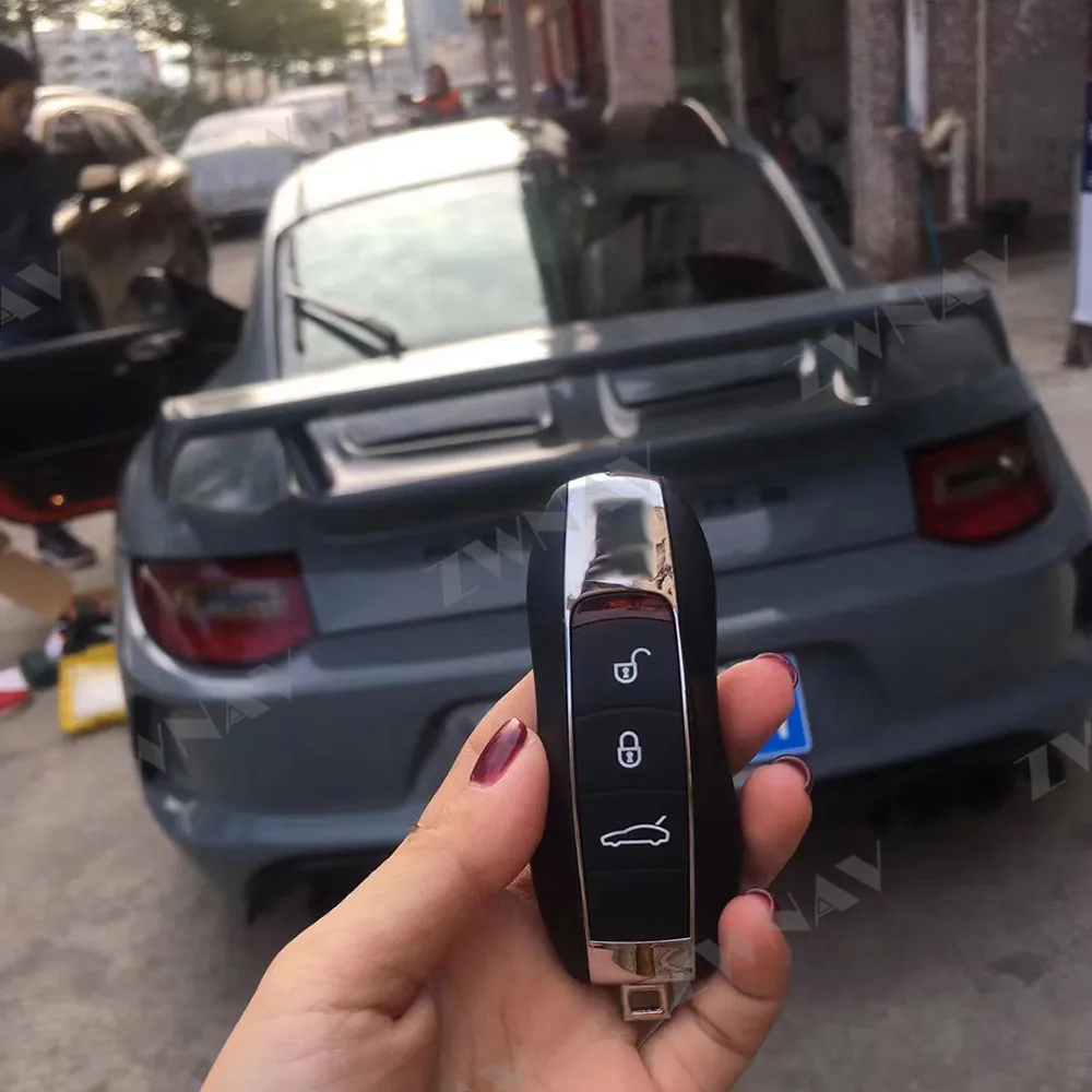 Car Key Smart Key Phone-controlled Remote Control For Porsche 911 Auto Car Key Accessories