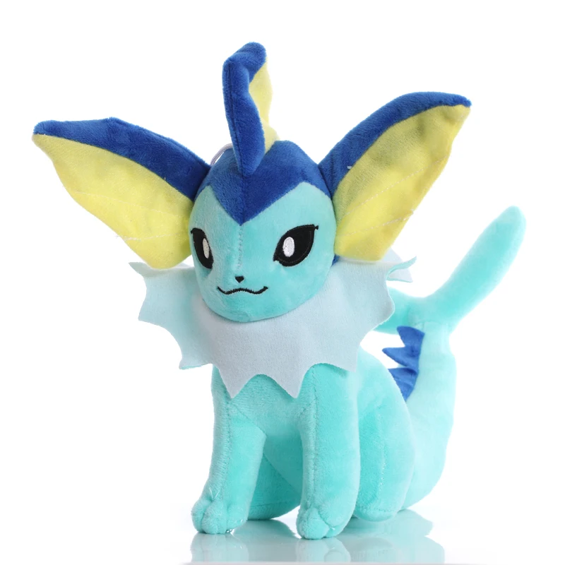 

5pcs/lot 23cm Vaporeon Plush Toy Doll Anime Pokemon Vaporeon Plush Soft Stuffed Toys for Kids Children Christmas Birthday Gift