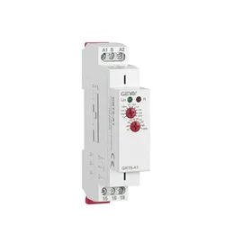 DIN Rail Mount GEYA GRT8-A 12V 24V 220V 16A SPDT On Delay Timer Relay Switch Adjustable Time Relay