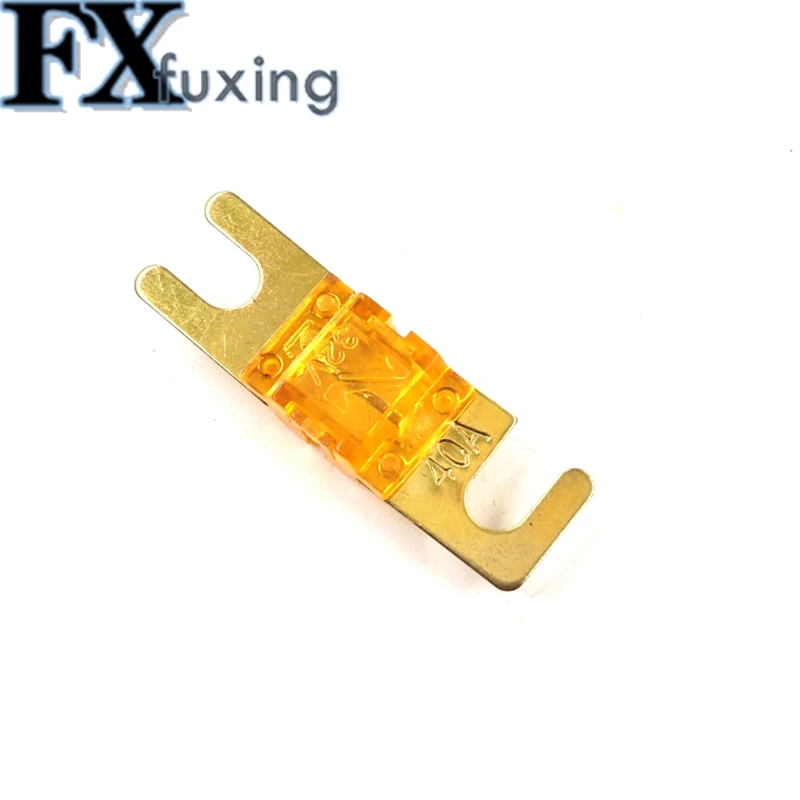5 Teile/satz 30 40 60 80 100A 125A Nickel Überzogene Auto Stereo Audio 32V AFS Mini ANL Sicherungen Auto stud Sicherungen Schaltungen Schutz Sicherung – Detail 2