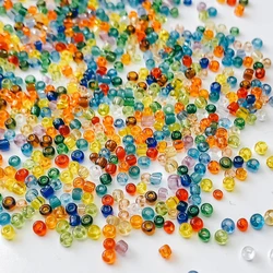 2mm 3mm 4mm Glass Seed Loose Beads Small Charms DIY Craft Bracelet Beads for Jewelry Making Supplies Necklace Accessories