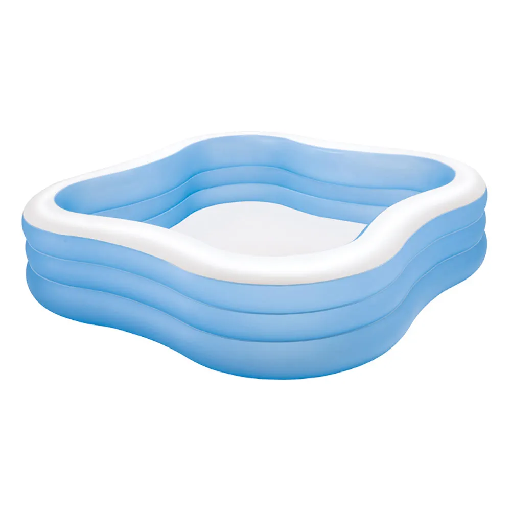 Inflatable pool intex square 229x56 cm - 1.250 litres, children's pool, inflatable pool, pool toys, pool games, INTEX swimming pools, inflatable pools, children's pools, inflatable