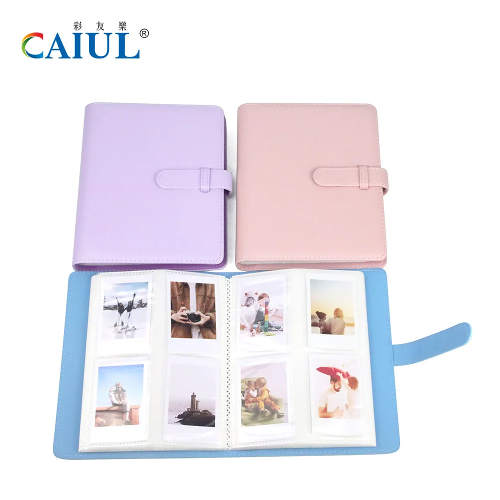 CAIUL 256 Pockets Photo Album for Fujifilm Instax Mini 12 11 9 8 7 7+ 90 40 Evo 99 Instant Camera 3 Inch Film