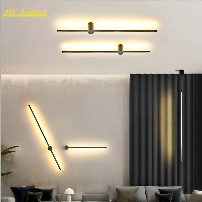 

Nordic LED Wall Lamps For Living Room Bedroom Modern Loft Wall Lights Indoor Lighting Home Deco Aisle Wall Sconce Light Fixtures