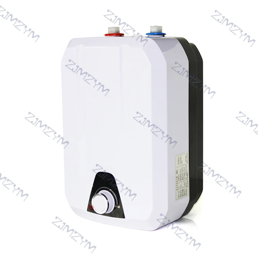 탱크 없는 전기 온수기, 8L, 220V, 샤워 난방 시스템, 상부/하부 물 배출구