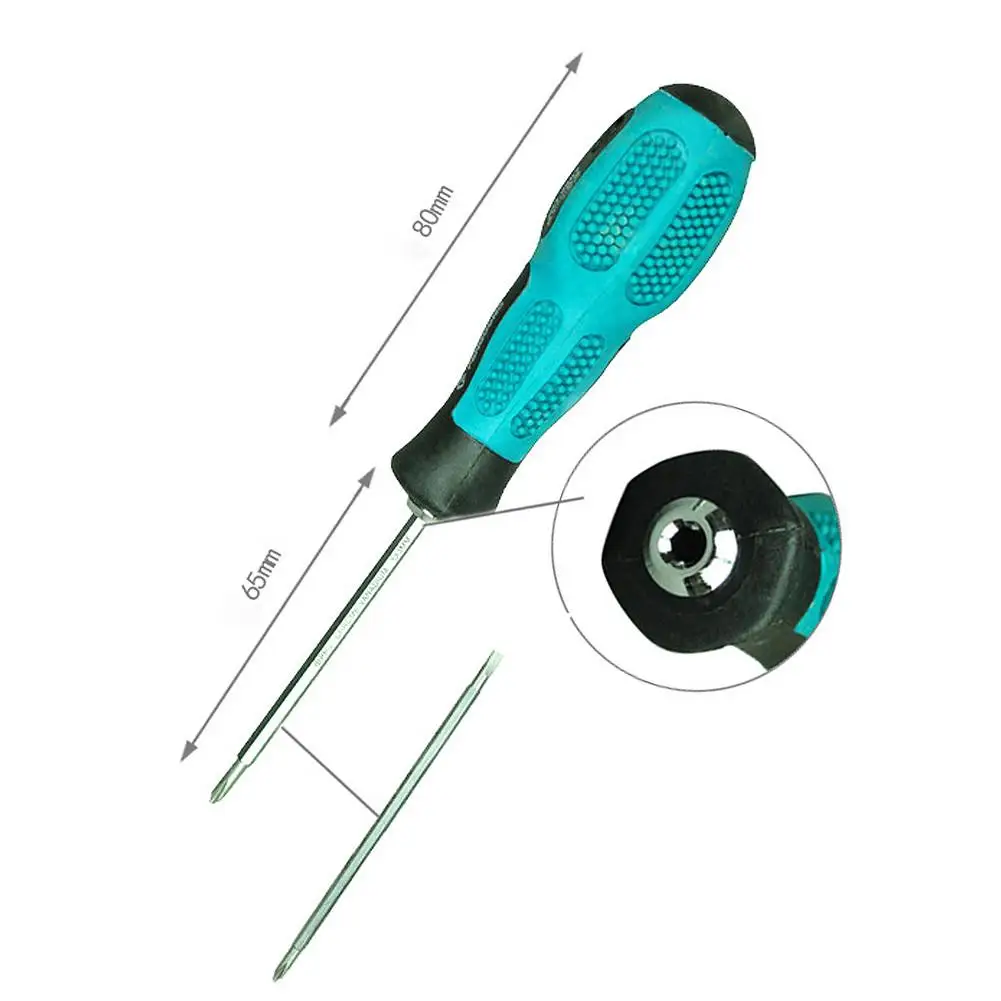 Cross-Een-Woord Telescopische Tweeërlei Gebruik Telescopische Schroevendraaier Set Multi-Functionele 2-In-1 schroevendraaier Duurzaam Handgereedschap