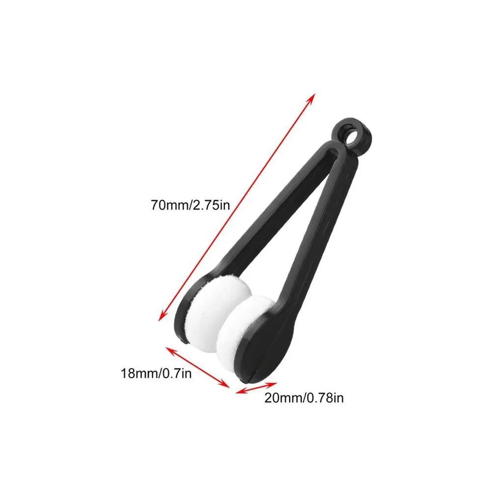 Useful Microfiber Mini Portable Glasses Eyeglass Spectacles Cleaner Spectacle Glasses Clean Wipe Promotion Tool