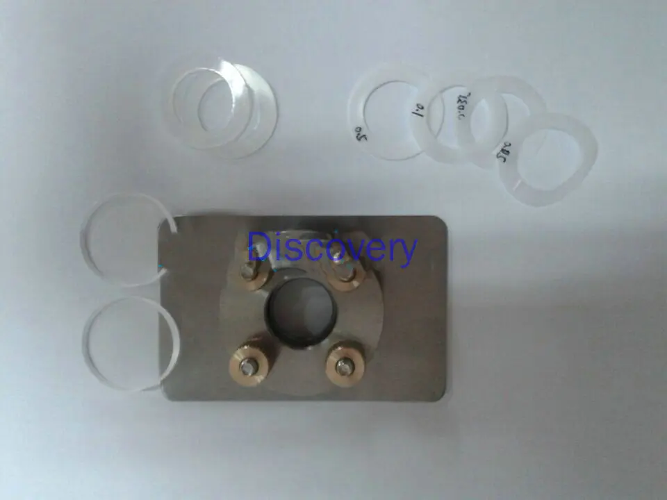 

Removable Liquid Pool Containing Potassium Bromide Window Segment Diameter 25mm with Various Imported Fourier Infrared