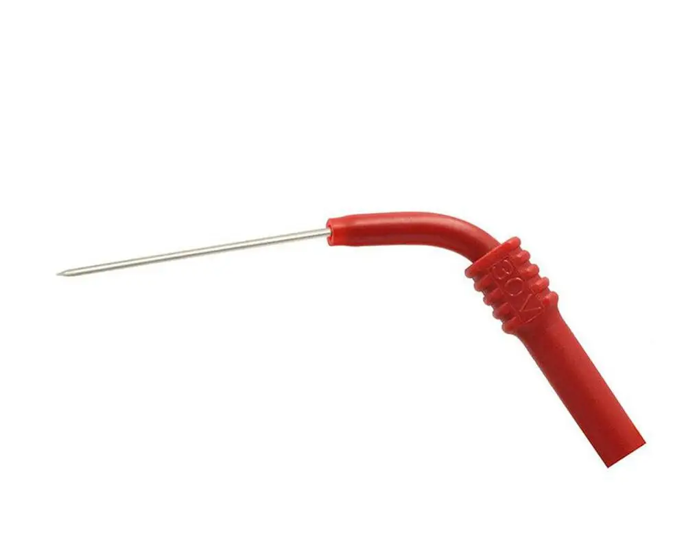 ZIBOO TP88A Piercing Needle Non-destructive Test Probe Use for Digital Multimeter Test Leads,Insulation Piercing Red/Black.