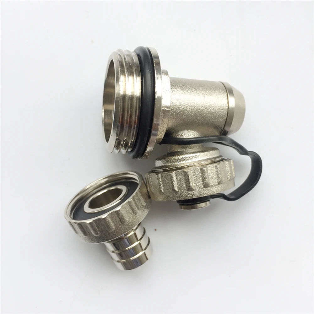 Floor Heating Manifold Exhaust Drain Valve 1 Inch Blowdown Valve Geothermal Water Manifold Drain Valve