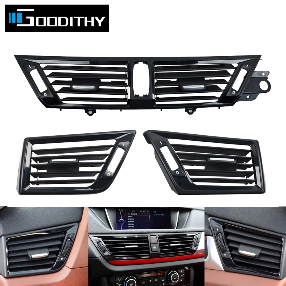 

LHD Car Intertior Center Left Right Air Conditioning AC Vent Grille Outlet Panel Trim Replacement For BMW X1 E84 64229258354