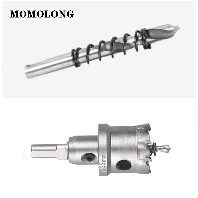 12-100mm TCT Drill Bits For Steel Carbide Metal Cutter Tool Core Hole Saw Carbide Tip Thick Steel Plates Drilling