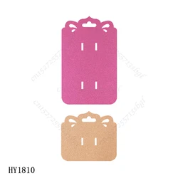 Earrings bow jewelry card cutting dies die cut & wooden dies Suitable for common die cutting machines on the marke