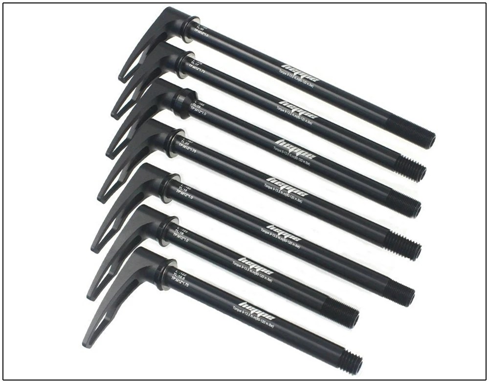 HEPPE MTB Rennrad Steckachse Vorderradgabel Welle Spieß 12x100 12x110 Hintere Steckachse 12x142 12x148 Schnellspanner M12xP1.0/1.5/1.75 – Detail 27