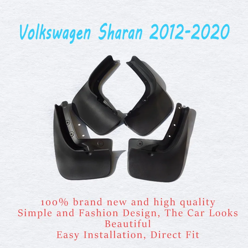 Mud-Flaps For Volkswagen Sharan mudguard Fenders Mud flaps splash guard mudguard car accessories auto styling 4 pcs 2012-2020