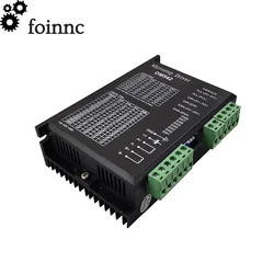 DM542 Stepper Motor Controller Leadshine 2-phase Digital Stepper Motor Driver 18-48 VDC Max. 4.2A for 57 86 Series Motor.