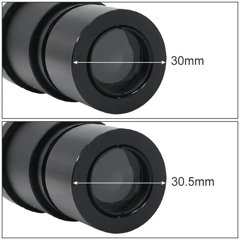 Imagem -04 - Microscópio Estéreo Ocular com Copos de Borracha Lente Óptica Montagem em Campo Amplo Wf5x Wf10x Wf15x Wf20x 30 mm 305 mm