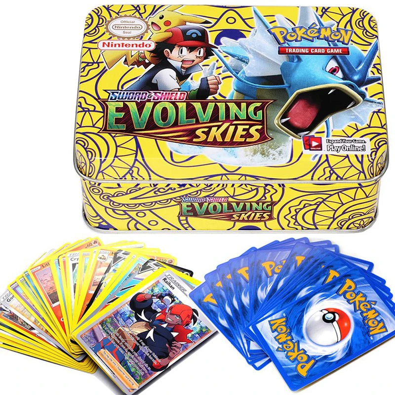 Pokemon Cards Anime Collection Battle Game Card French Version GX EX MEGA VMAX Cartoon Figures Toys Gameboy Pokemon Toys Cards