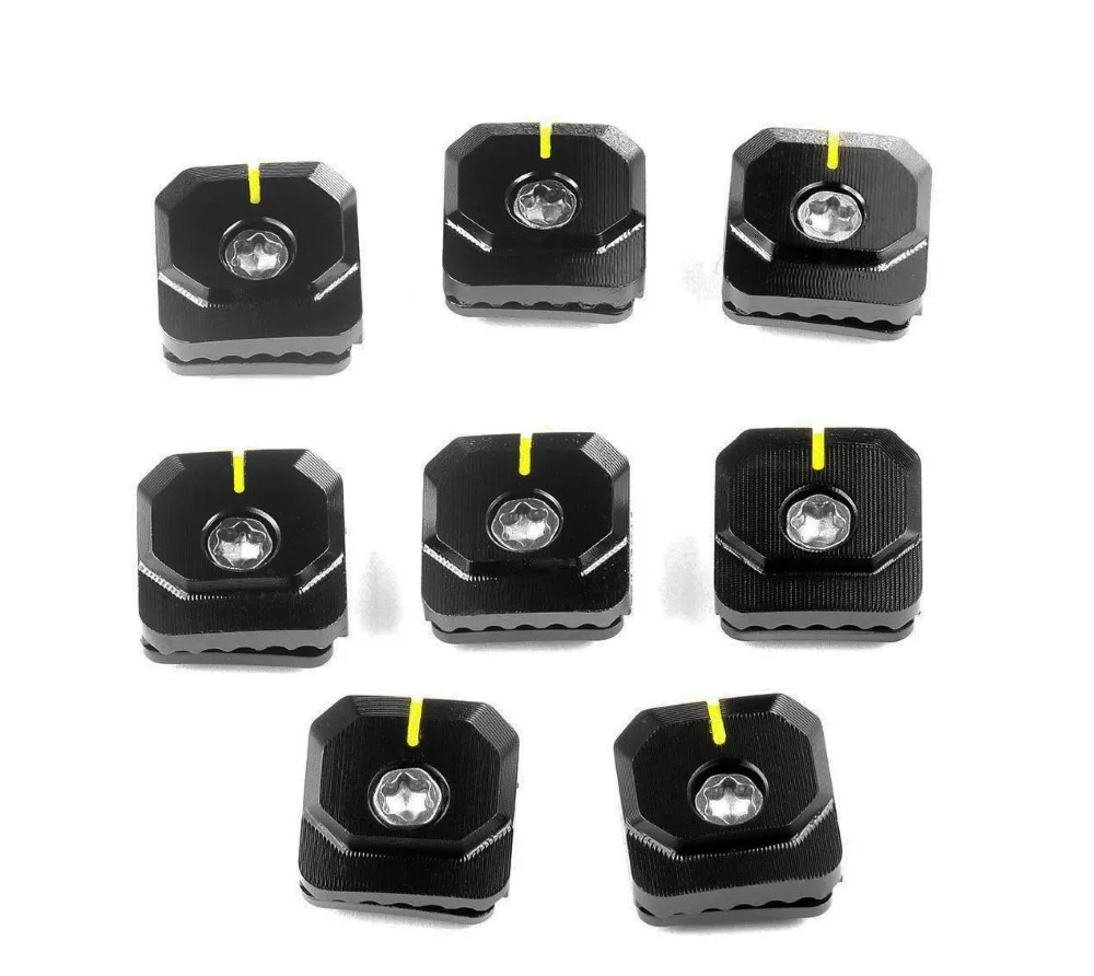 6Pcs Black Metal Golf Sliding Weights with Screw for 2017 M1 Driver 7g/9g/11g/13g/15g/17g Golf Club Heads Accessories