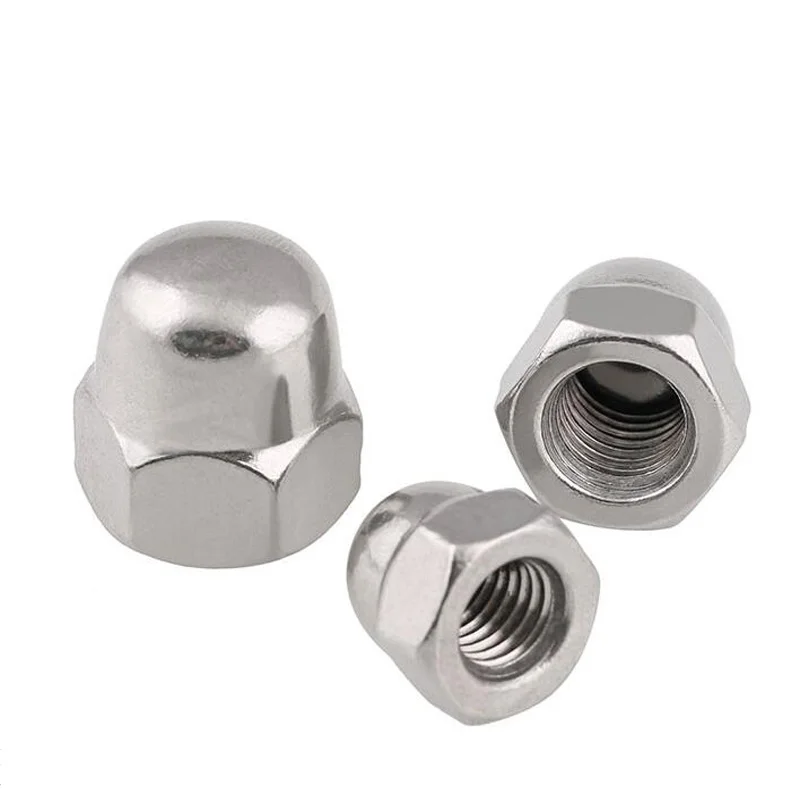 Hex Acorn Nut UNC 8#, 10#, 1/4