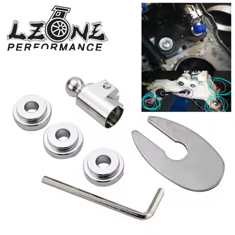 LZONE - Quick Shift Adapter FOR Honda Civic Type R 2006-2011 FD2 FN2 Short Shifter Turbo WITH PQY CARD+STICKER SSA01